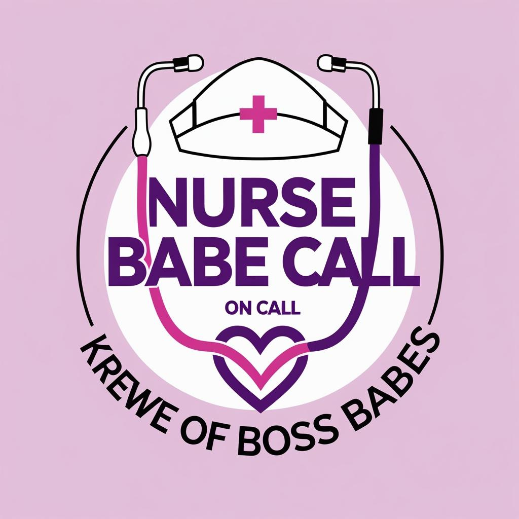 NURSE BABE - STICKER